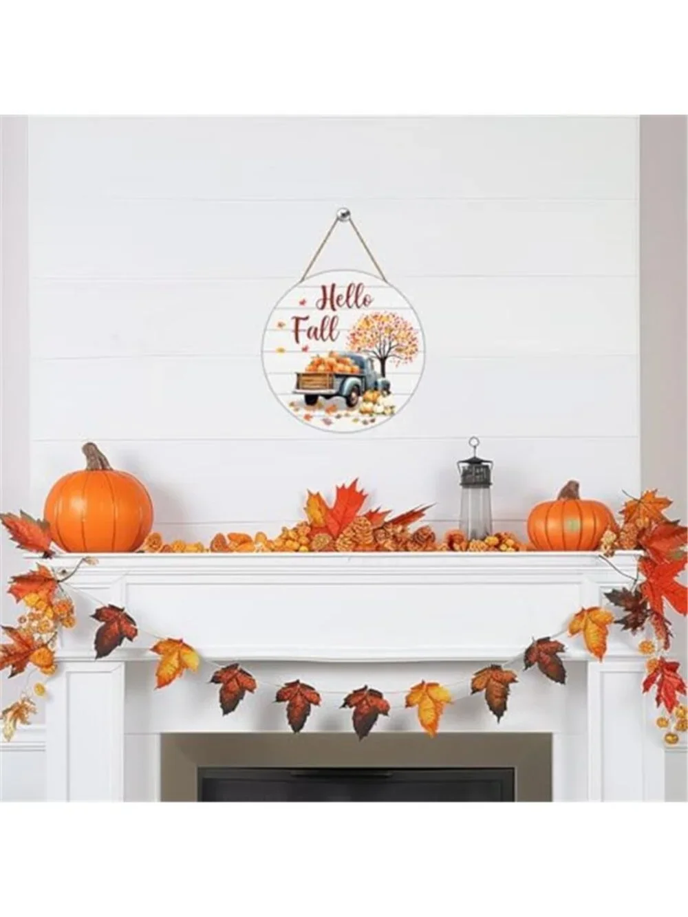 Fall Decorations for Home Fall Door Decor Hello Fall Wall Decor